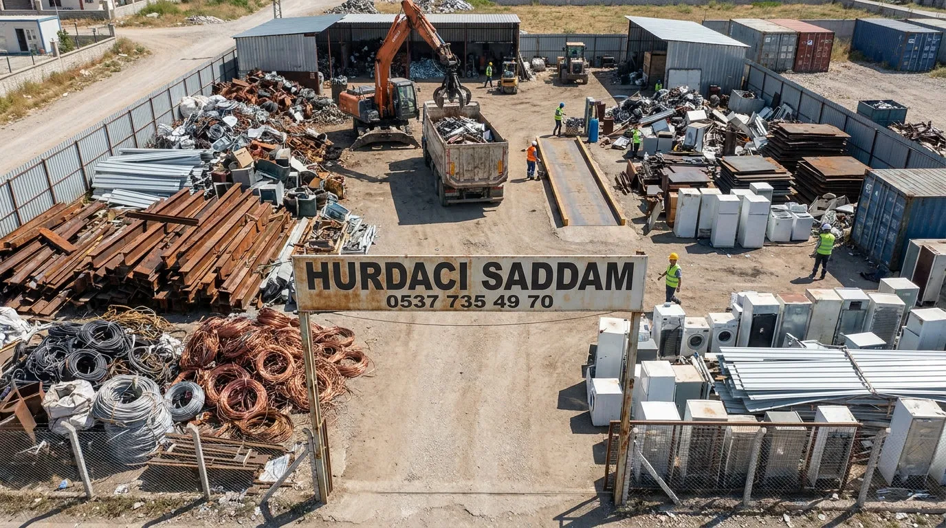 Hurdacı Saddam Bağlıca | Adresten Değerinde Nakit Hurda Alımı